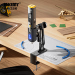 Jakemy JM-Y10 PRO Ultrasonic Cutter and Polisher 35W 40kHz Precision Cutting Dual Function Jakemy Z-26 Rotatable Cutting Support Stand Safety Design for Metal Wood Plastic Crafts