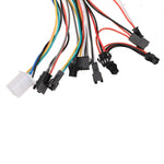 LinkMejor Scooter JingBo 60V 45A FOC Sine Wave Electric Scooter Controller For LAOTIE TI30 ES19 LinkMejor T1 ZERO Halo Knight 60V E-Scooter MS668/TF100 5 Pin Display