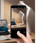 Elfeland Foldable Desk Lamp Dimmable Touch LED Night Light Portable USB Charging Reading Light Bedside