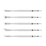 LinkMejor 1 Pair Tweezer Tip for SQ HT140 Hot Tweezers 3.0FS & 4.0FS & 5.0FS Flat Shovel Tips