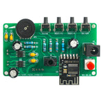 DIY Bluetooth Speaker Kit WK-56-90 LED Music Spectrum 3W Dual Channel MH-M18 Amplifier Acrylic Housing DC5V Soldering Practice Portable Wireless Audio System