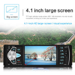 4.1inch Car Stereo 1Din Car Radio 60W FM Remote Control Multimedia Player Bluetooth MP5 Player Support TF Card Autoradio