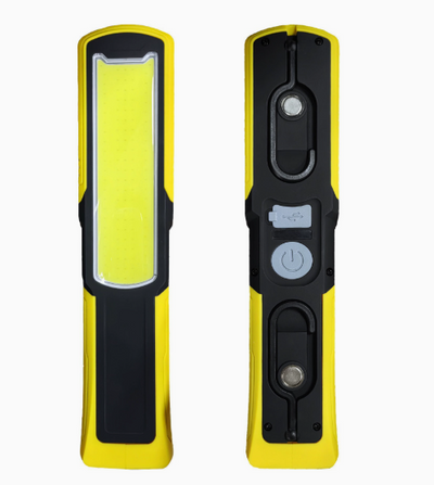 LinkMejor 8W 500LM COB LED Work Light 4000mAh USB Rechargeable Magnetic Waterproof Portable Floodlight & Spotlight
