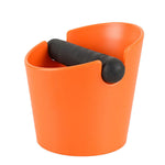 Plastic Coffee Slag Bucket Box Shock-Absorbent Portable Espresso Dump Bin Grind Waste Bin Anti-slip Removable Bar Coffee Accessories With Removable Knock Bar