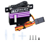 LinkMejor 8815 MG-D 15KG Servo All Metal Geared Glider Fixed Wing RC Model Aircraft Programmable High Torque Waterproof Servo