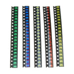 300Pcs 5 Colors 60 Each 1206 LED Diode Assortment SMD LED Diode Kit Green/RED/White/Blue/Yellow