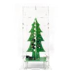 Tri-color/Colorful Curved-leaf Christmas Tree Standard/Music Version DIY Electronic Kits