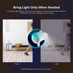 LinkMejor SNZB-06P Smart Home Zigbee3.0 Human Presence Sensor Microwave Radar Detection Smart Body PIR Detector Work with IFTTT Alexa Google Home