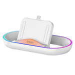 LinkMejor PG-P5P02 Charger Dock Station with RGB Light for PS5 Portal Handheld Game Console Stand Holder