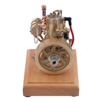 LinkMejor H73 2.6cc Holt Tractor Vertical Single Cylinder 4-Stroke OHV Gasoline Internal Combustion Engine Model with Governor