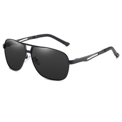 Aluminum Mg Fashion Polarized Sunglasses for Men Pilot Driving Classic UV400 Protection Sun Glasses