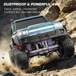 LinkMejor E201 E202 RTR 1/20 2.4G 4WD RC Car Rock Crawler Off-Road Climbing Truck LED Light Full Proportional Control Straight Bridge Aluminum Axles Central Differential Vehicles Models Toys
