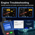JDiag T100 OBD II Scanner Professional Automotive Diagnostic Tool Supports All OBDII Protocols Fault Code Reader Real-Time Data TFT Color Screen