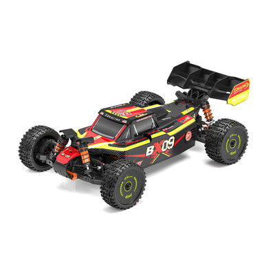 LinkMejor BX09 RTR 1/9 2.4G 4WD 85km/h 3S/4S Brushless RC Car Off-Road Monster Truck Aluminum Alloy Chassis Metal Oil Shocks Gear Diffs Drive Shaft Professional High Speed Vehicles Models Toys