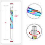 1pc CNC Router Bit Spiral Compression Cutting Edge Woodworking Tool NF20 TAC Coated MDF Hardwood Plywood Particleboard