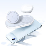 LinkMejor W501 20W Wireless Charger Fast Wireless Charging Station for Smart Phones for iPhone 17 17 Pro 16 Pro Max for Xiaomi 17pro for Huawei Mate XTs for OPPO for VIVO for Airpods