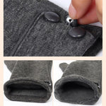 LinkMejor USB Heated Gloves 3-Level Adjustable Temperature Thermal Windproof Touchscreen Cycling Winter Gloves for Outdoor Snowboarding Camping Fishing