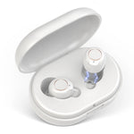 Black/White Rechargeable Portable Adjustable Hearing Earphones Invisible-In-Canal Sound Amplifier