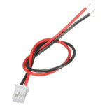 Excellway® 100Pcs Mini Micro JST 2.0 PH 2Pin Connector Plug With 120mm Wires Cables