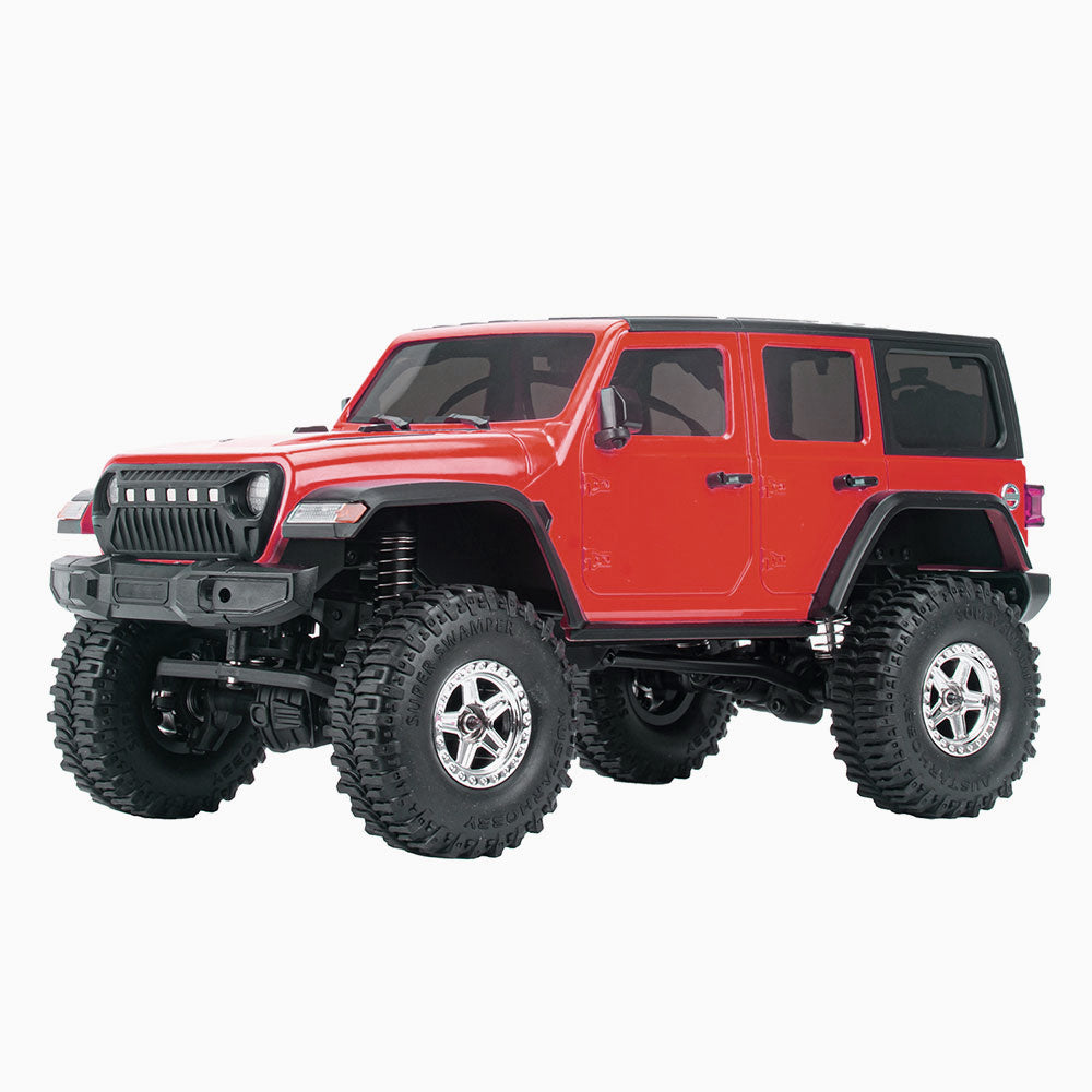 LinkMejor K1801 1/18 2.4G RTR Waterproof RC Car Full Proportional Rock Crawler LED Light Off-Road Climbing Truck Vehicles Models Toys