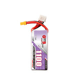 LinkMejor GNB 15.2V 1100mAh 60C 4S HV LiPo Battery XT30 Plug for RC Drone