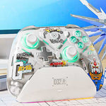 LinkMejor AL-K20 Tri-mode Wireless Gaming Controller with Hall Joystick and Hall Triggers 1000mAh for PC Steam Switch Android iOS