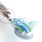 LinkMejor Oscillation Electric Toothbrush with Double Swing Angle Brushing Area Indicator 180-Day Battery Life IPX8 Waterproof 3 Cleaning Modes