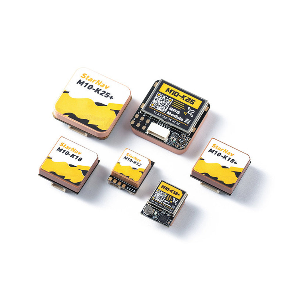 LinkMejor StarNav M10 K12 / K12+ / K18 / K18+ / K25 / K25+ GPS Module BDS High Accuracy with Compass for RC FPV Racing Drones