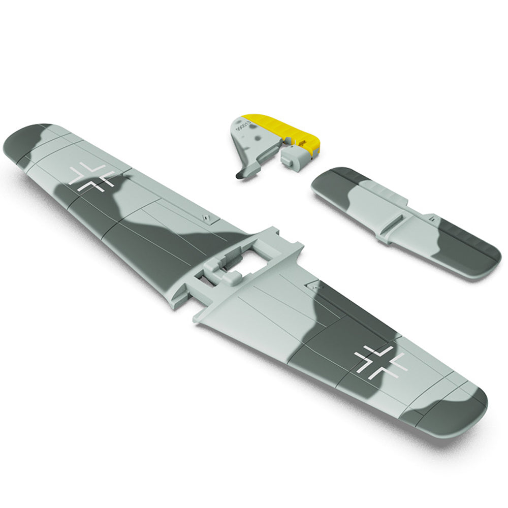 LinkMejor Mini FW190 RC Airplane Fixed Wing Spare Parts Main Wing and Tail Wing