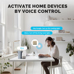 LinkMejor Tuya WiFi Intelligent Switch Module Mini Home Switch APP Timer Voice Control Work with Alexa Google Assistant