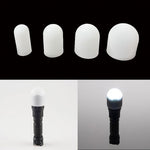 Silicone Elastic Flashlight Diffuser Lampshade Lamp Shade For Astrolux ST06 WP5 Suitable for a Diameter of 38mm/40mm Flashlight Cover Accessories