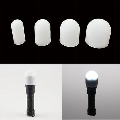 Silicone Elastic Flashlight Diffuser Lampshade Lamp Shade For Astrolux ST06 WP5 Suitable for a Diameter of 38mm/40mm Flashlight Cover Accessories
