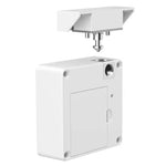 LinkMejor Card Drawer Lock Invisible Cabinet Lock No Drill Smart Electronic Lock for Wardrobe Cupboard Shoe Cabinet Office Desk Home Furniture