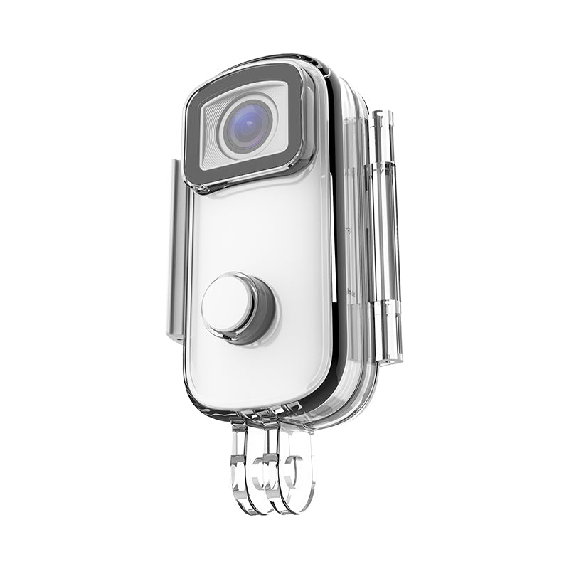 LinkMejor Action Camera C100 Plus Mini Pocket Sports DV Camera 4K30FPS H.265 12MP 2.4G WiFi 30M Waterproof C100+ Action