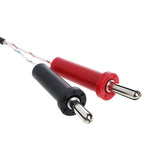 TP-01A K-Type Thermocouple Probe Copper Wire Coated -50 to 350°C 100 cm for Multimeters Temperature Gauges Measuring Tools