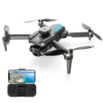 LinkMejor SG109 PRO WiFi FPV with Electric Adjustment HD Dual Camera 360° Obstacle Avoidance Optical Flow Positioning Brushless Foldable RC Drone Quadcopter RTF