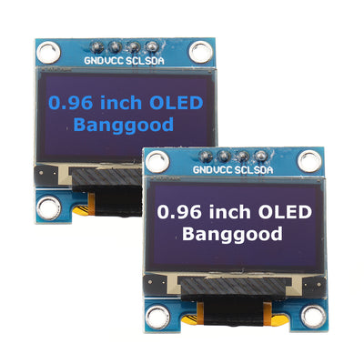 Geekcreit® 0.96 Inch OLED I2C IIC Communication Display 128*64 LCD Module Geekcreit for Arduiino - products that work with official Arduiino boards