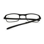 TR90 Folding Reading Glasses with Zipper Case Unisex Portable Lightweight Presbyopic Eyeglasses Readers Eyewear +1.5 ~ 3.5