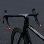 WEST BIKING 2Pcs Bicycle Handlebar Plug Grip Taillight MTB Warning Rear Lights for 22.2mm Bar 3 Modes Bike Light Cycling Safety