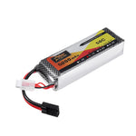 LinkMejor 11.1V 5200mah 50C 3S Lipo Battery TRX Plug for Wltoys 1/8 RC Car