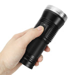 LinkMejor HK07 XPH50.2 23000LM 6500K 7 LED Flashlight Super Bright 6 Modes Type-C Charging Searchlight Power Bank