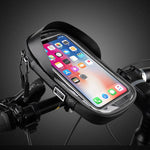 Waterproof Bike Bag Security 360° Rotation Touch Screen Bicycle Frame Phone Bag for Cycling