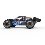 LinkMejor DBX09 RTR 1/9 2.4G 4WD 90km/h Brushless RC Car Aluminum Alloy Chassis Metal Diffs Drive Shaft Oil Shock LED Light Desert Off-Road Truck Vehicles Models Toys