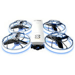 S32 WiFi FPV with Folded 4.3" LCD Screen Controller HD Camera Servo Gimbal Optical Flow Hover Brushless LED Foldable Pocket RC Drone Quadcopter RTF