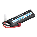 LinkMejor 7.4V 2200mAh 100C 2S Lipo Battery T Plug with XT60 Adapter for RC Models