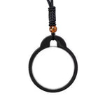 1Pcs Lightweight Portable Hanging Neck Single Reading Glasses HD Anti-blue Light Anti-loss Hand-woven Lanyard Pendant Presbyopia Glasses