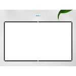 LinkMejor 16:9 Projector 120Inch Soft Screens Proyector 150 Inches Smart Home Outdoor Office Portable Simple Curtain Projection
