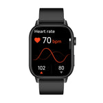 QX17 2.01inch HD Screen GPS Compass bluetooth Call Heart Rate Blood Oxygen Monitor Sleep Monitoring Breathing Exercise Pressure Detection Female Health SOS Voice Assistant Multi-sport Modes IP68 Waterproof Smart Watch