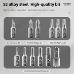 WEST BIKING 12-In-1 Bicycle Repair Tools Kit Portable Multitool Bike Two-Way Ratchet Wrench Magnetic Allen Key Quick Release Set