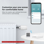 Tuya bluetooth Smart LCD Screen Digital Thermometer Temperature Humidity Sensor Moisture Meter App Remote Control